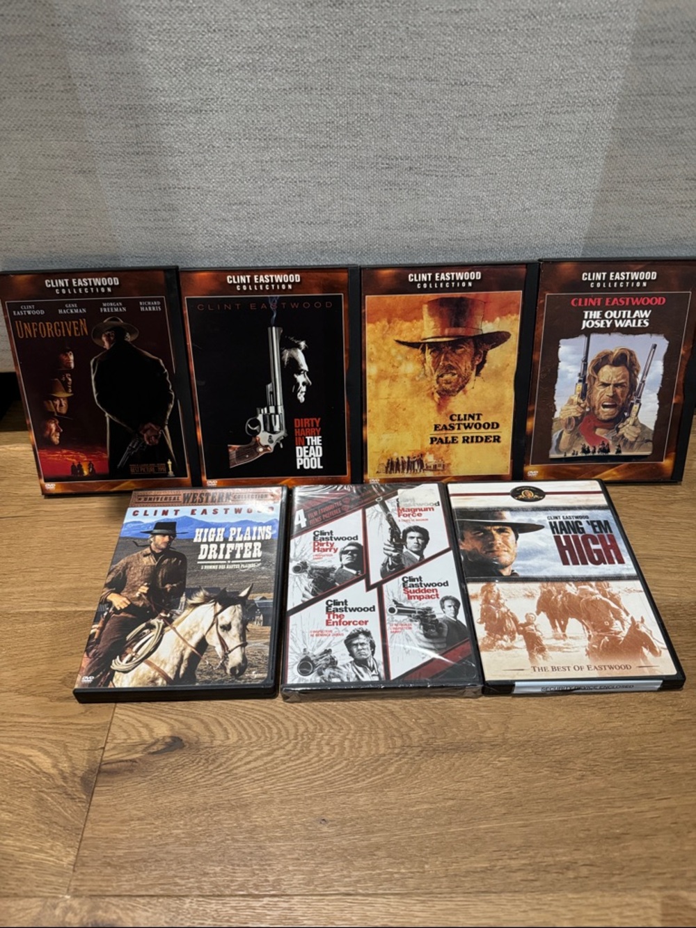 Clint Eastwood DVD Collection - Brown & Black Western Set